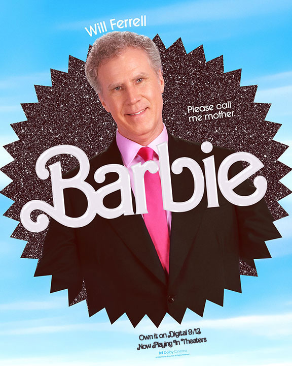 Headshot of Will Ferrell as the CEO of Mattel